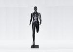 Adult Male / Female Sports Mannequin In Black Or Customized Color