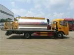6m3 4x2 Asphalt Distribution Truck , Heated Bitumen Sprayer Truck