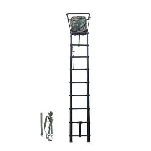 Quality High Quality 8 Steps Aluminum Telescopic Ladder Hunting Tree Stand wholesale