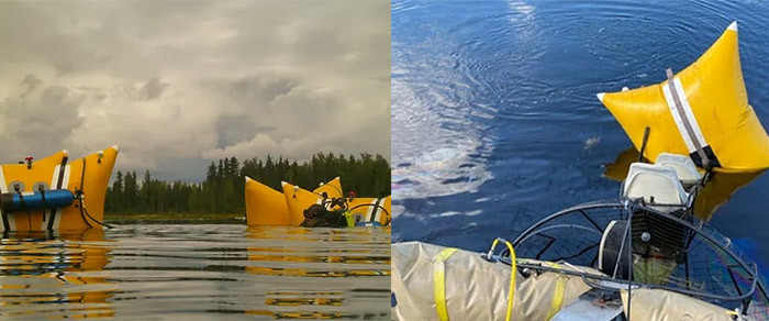High Buoyancy Inflatable Salvage Tubes Wear Resisting Underwater Salvage Bag For Marine Operations