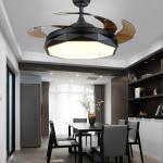 42 inch Ceiling Fan with Lights 110v 220v Remote Control ceiling fan lamp(WH-VLL