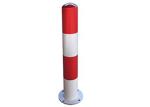 Iron Black Coating Reflective Films Traffic Warning Post