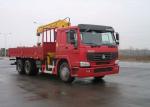 SINOTRUK Truck Mounted Cranes Equipment 12 Tons XCMG for Lifting 6X4 290HP