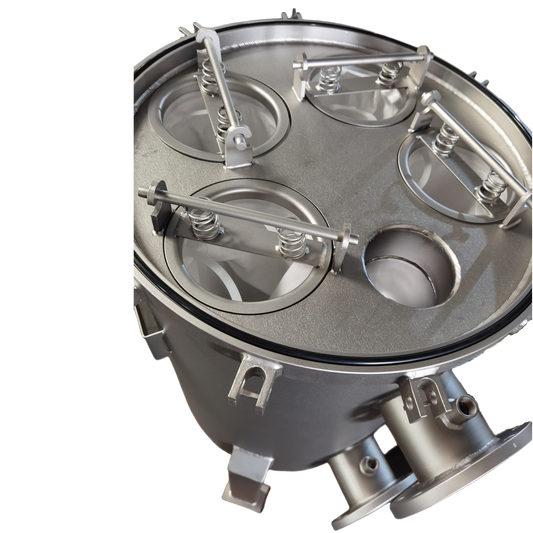 Multifunction Liquid Bag Filter Housings With Sand Blast Surface Treatment Weight KG 62
