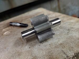 Quality Involute Metal Spur Transmission Gear10mm Hub Metal Spur Gear Length 20 Teeth wholesale