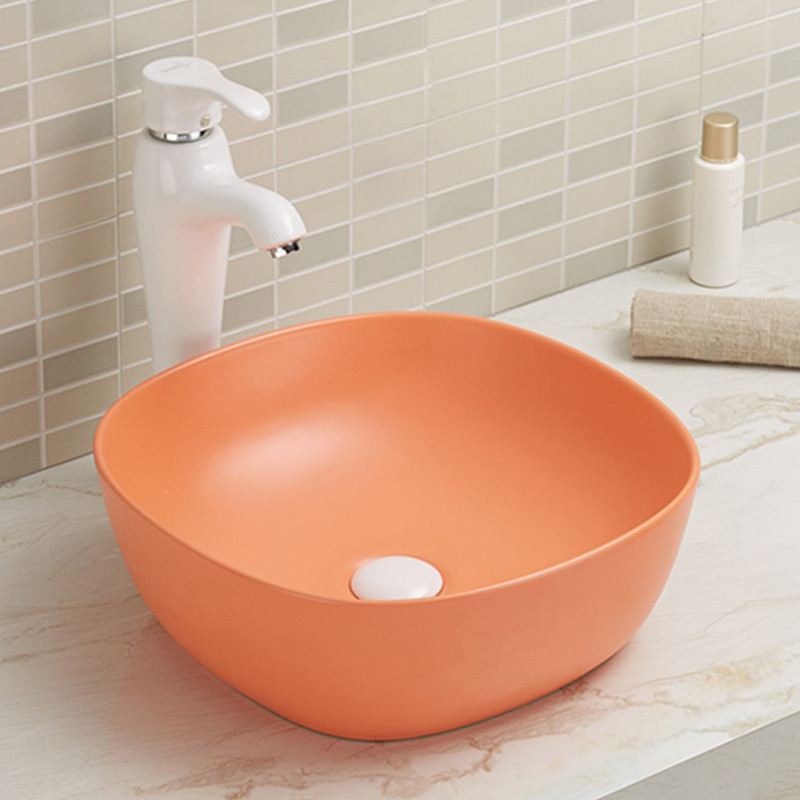 300mm Seamless Bathroom Sink And Countertop Basin Bowl Grey White Black