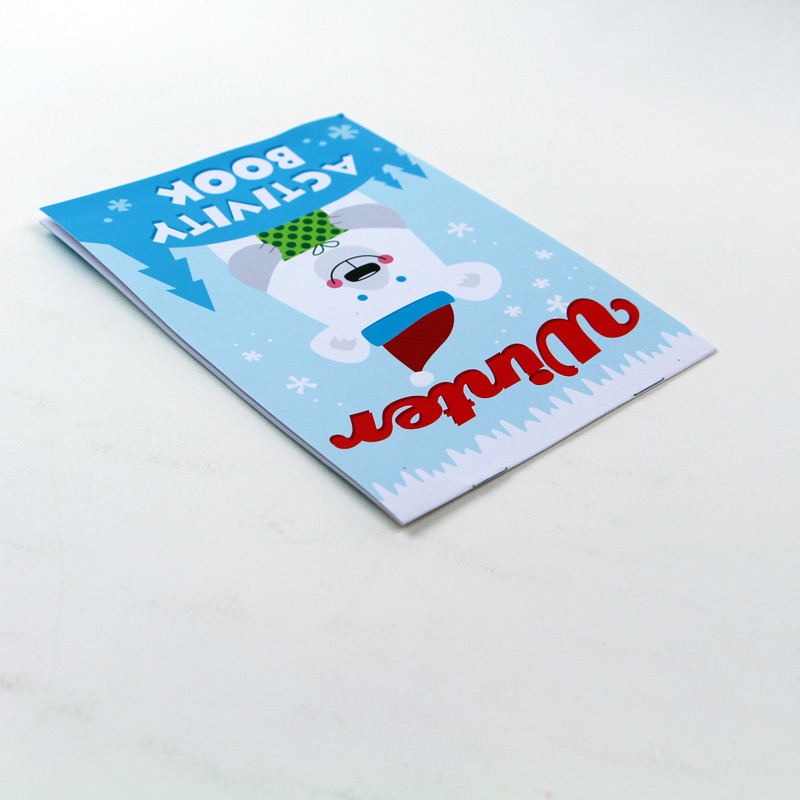 Fancy Custom Softcover Sticker Childrens Book Printing Colorful And Attractive