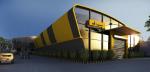 Multi Storey Prefabricated Steel Building Commercial Construction Metal
