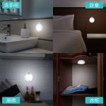 Cold White 0.5w 2.5cm Thick Battery Operated Motion Sensor Puck Lights