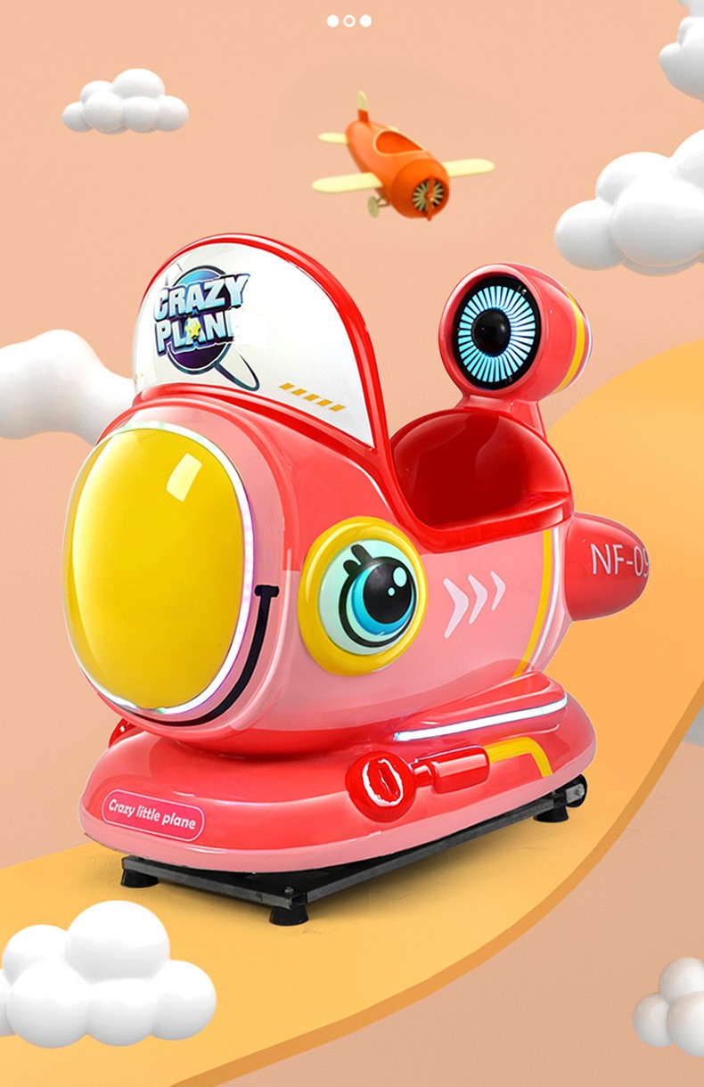 customized Yes Coin Operated Kids Shaking Car Game Machine for Amusement Game Center