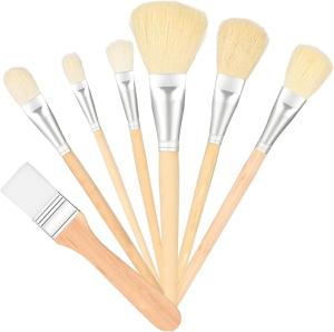 Quality Multi Shaped Wooden Art Brushes Set For Acrylic Oil Watercolor Gouache Painting wholesale