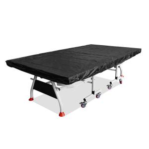 Quality Polyester Table Tennis Cover Black Water Resistant With Paddle Pockets wholesale