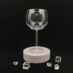 Clear Reusable Plastic Wine Glasses Cocktail Plastic Gin Balloon Home Picnics