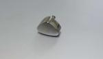 S925 Sintered Silver Jewelry Making Parts , Tumbled Finish Components Of Jewelry