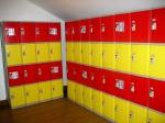 ABS Storage Lockers with keyless lockset