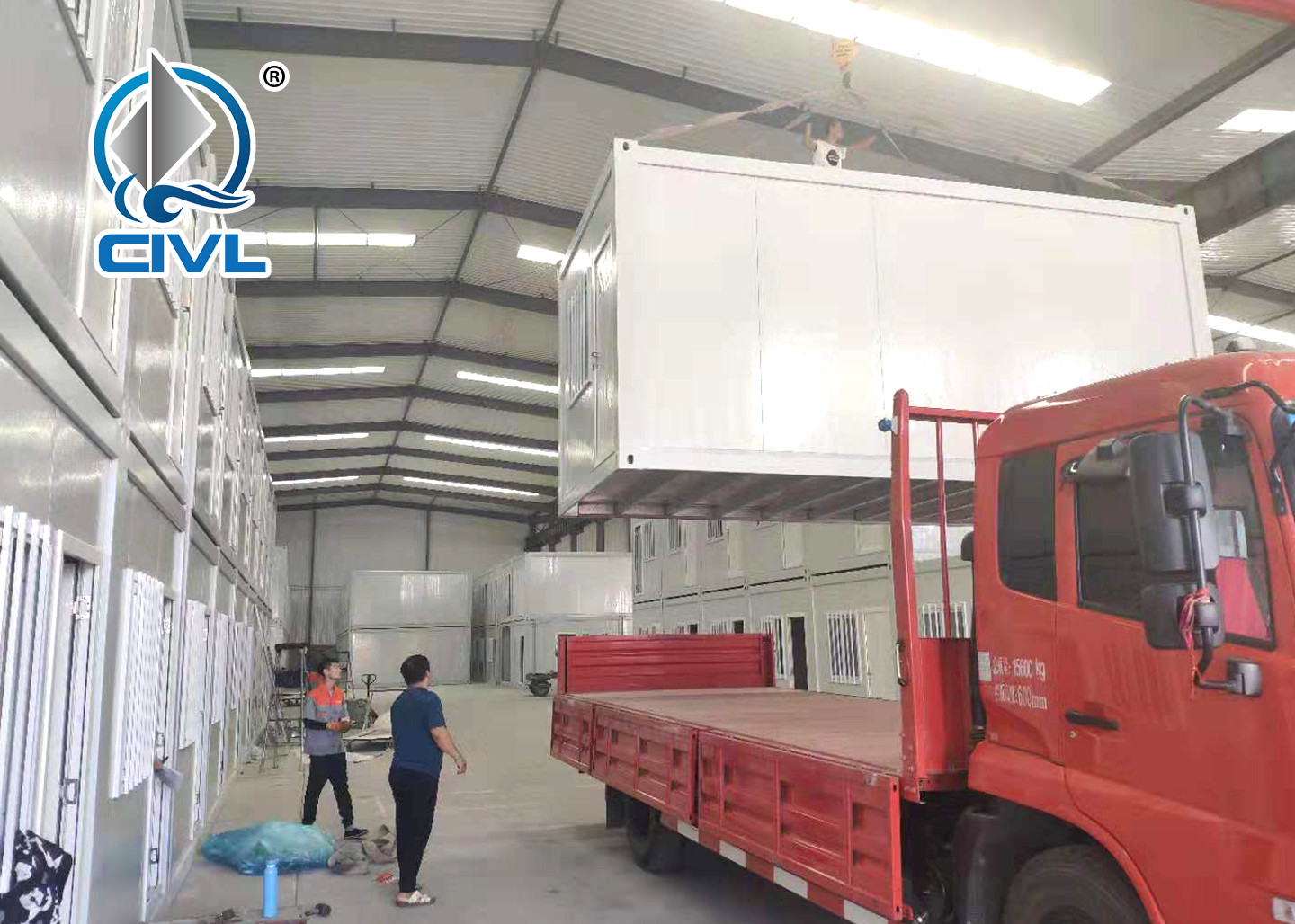 Workshop Luxury Modern Prefab Homes , 1 Bedroom Prefab House Steel Door