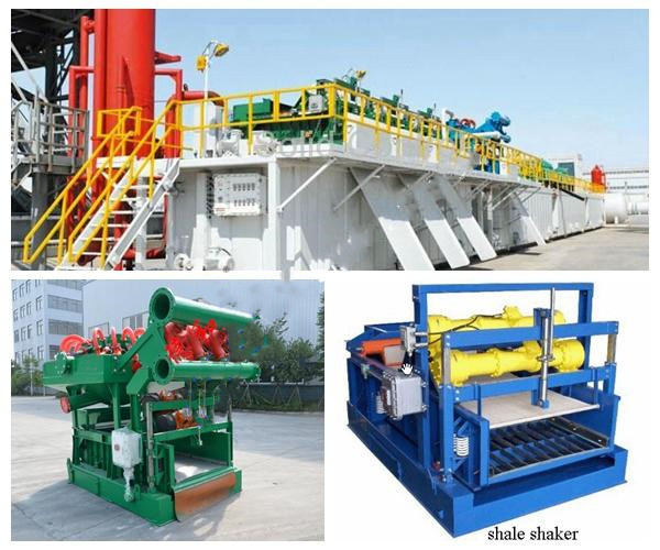 Composite Flat Elliptical Linear Shale Shaker 210 Mesh
