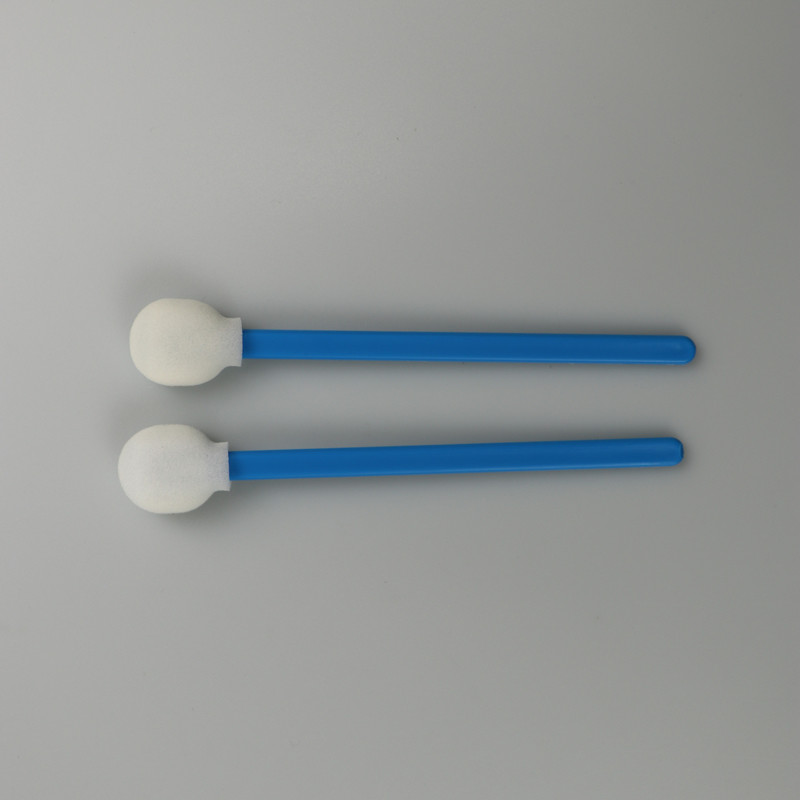 125mm Total Length Disposable Foam Tip Swabs With No Fibers TX708