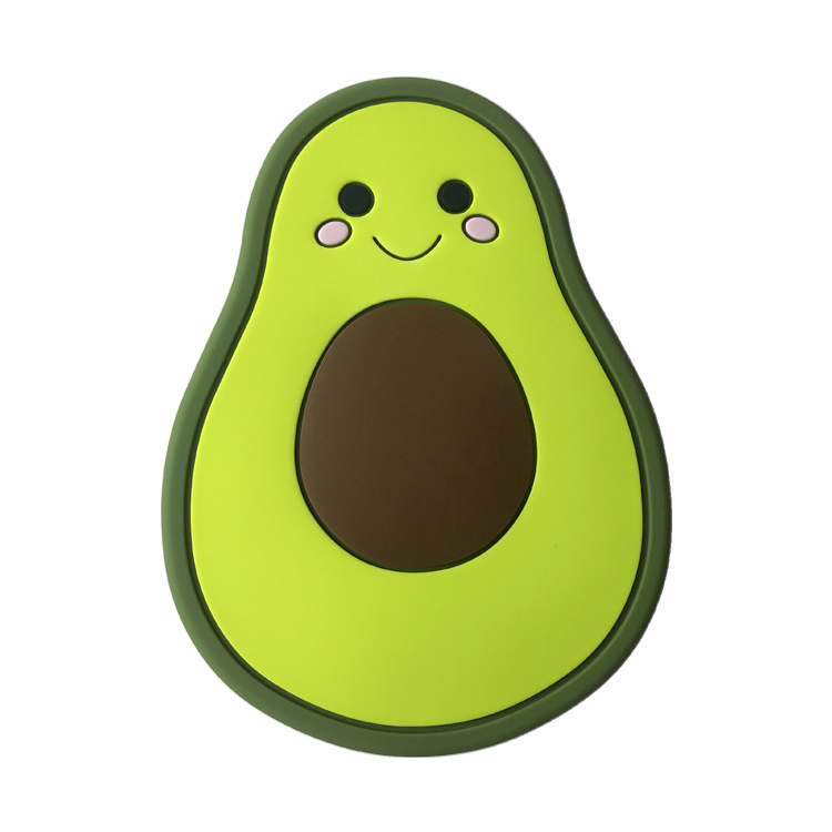 Avocado Shape Baby Training Feeding Silicone Plate Customized Bpa Free
