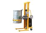 YL520A-1 Lifting Height 1500mm Semi Electric Drum Dumper With Scale Load