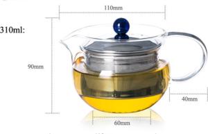 Quality Heat resistance Glass Tea Pot wholesale