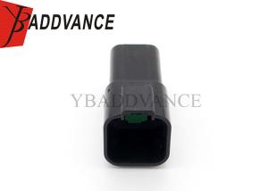 Quality DT04-6P-E004 Black DT Series Deutsch 6 Pin Male Connector wholesale