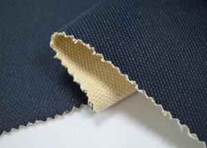 Quality 24 OZ Blue Color Coated Cotton Canvas / 100 Cotton Canvas For Bags wholesale