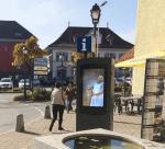 Metal Shell Vertical Outdoor LCD Digital Signage 43 Inch Android / Windows AC