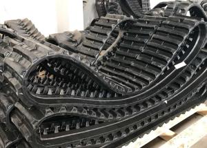 Quality Nh Ls180 Skidloader Undercarriage Rubber Tracks With Less Ground Damage wholesale