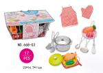 36 Pcs Stainless Steel Kitchen Set Children's Play Toys Pretend Play Cookware