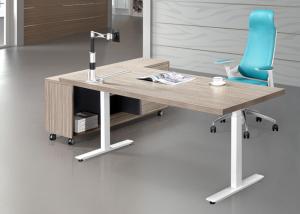 Quality Height Adjustable Training Room Tables , Training Table Furniture 1800mm Length wholesale