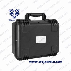 Quality Briefcase Style Design Portable Signal Jammer Adjustable Indoor / Outdoor 10 Antenna 10 Band wholesale