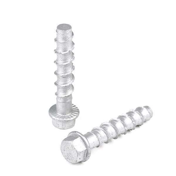 Polyurethane Buffer Concrete Anchor Bolts Screw 100% QC Tested Carbon Steel Hex