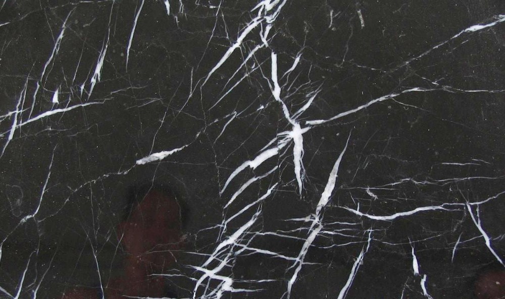 China Cheap black and white marble slab 2 cm natural stone slab