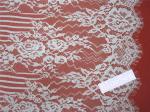 Green Environmental Protection Eyelash Lace Fabric for Wedding Dress
