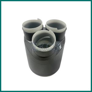 Quality Dark gray silicone rubber 3 Way Cold Shrink Cable Breakout Boot for individual cable phases protection wholesale