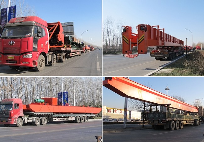 Q235B Q345C 32Ton Bridge Crane Workshop Double Girder Overhead Traveling Crane