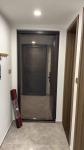Fly Screen Door Aluminum Alloy Barrier Free Screen Door Curtain Mesh Fiberglass