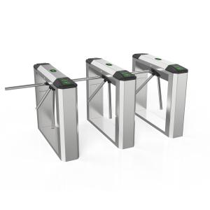 Quality Durable SS304 Construction Site Security Turnstiles Automatic Tripod Turnstile IC Card Reader wholesale