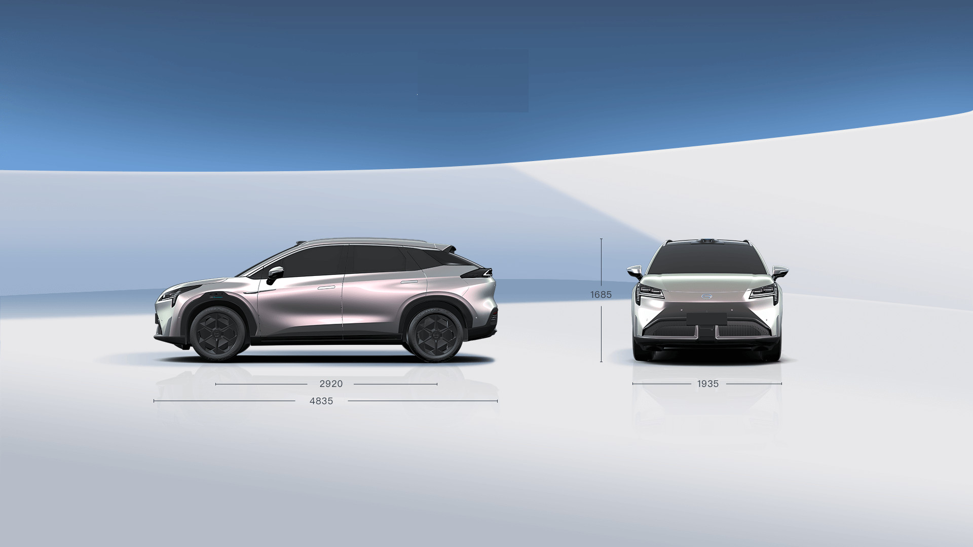 Pure Electric Vehicle Aion LX Plus SUV With Range 1008km