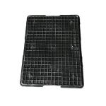 Black ESD Storage Plastic Logistic Box 54x42 Eco Friendly Recyclable
