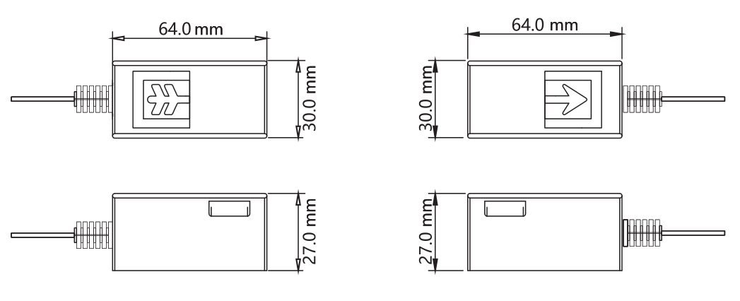 Waterproof Transit Time DN1200 External Pipe Flow Meter