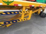 SINOTERCEL 40 Ft Flatbed Trailer 40 Feet Aluminum Flatbed Trailer