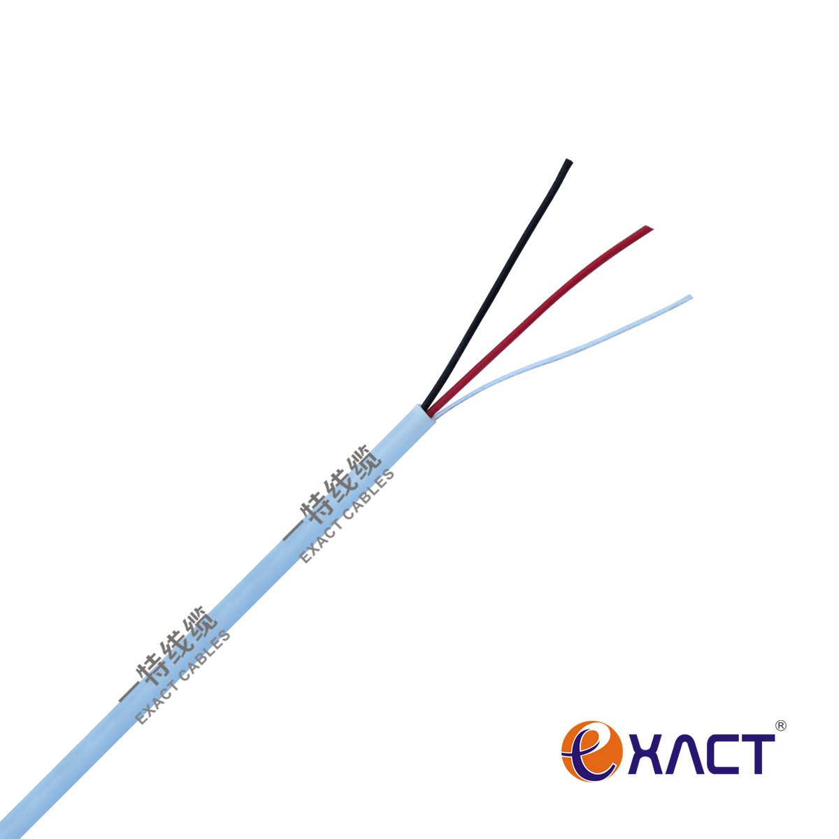 12x0.22mm2 TCCAM Conductor PVC Insulation and Jacket Alarm Signal Cable with 2 Cores