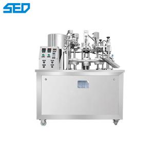 China Automatic Rotating Plastic Hose Tube Filling And Sealing Machine on sale