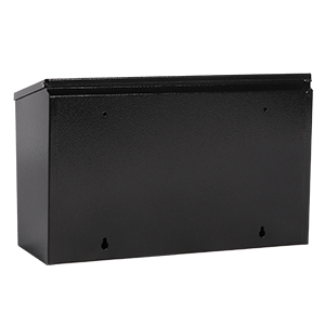 Apartment Outdoor Package and Newspaper Storage Box with Customizable Logo and Red Flag