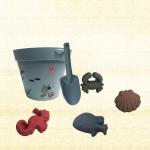 Silicone Nontoxic Children'S Instructional Toy Beach Miniature Set For Kids