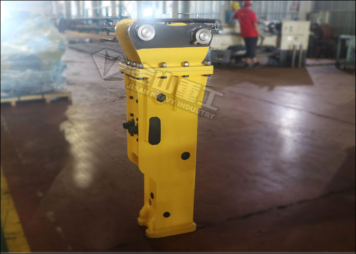 Okada Excavator Hammer Rock Breaker Attachment 290 Kg Hydraulic Breaker Mini Excavator Jack Hammer For Hyundai R55 R60