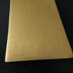 Vacuum Metallized Golden Foil Paper Label Printing Paper 58GSM