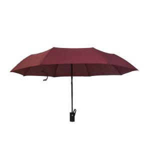 Quality Windproof Foldable Pongee Business Umbrella For Men And Women wholesale